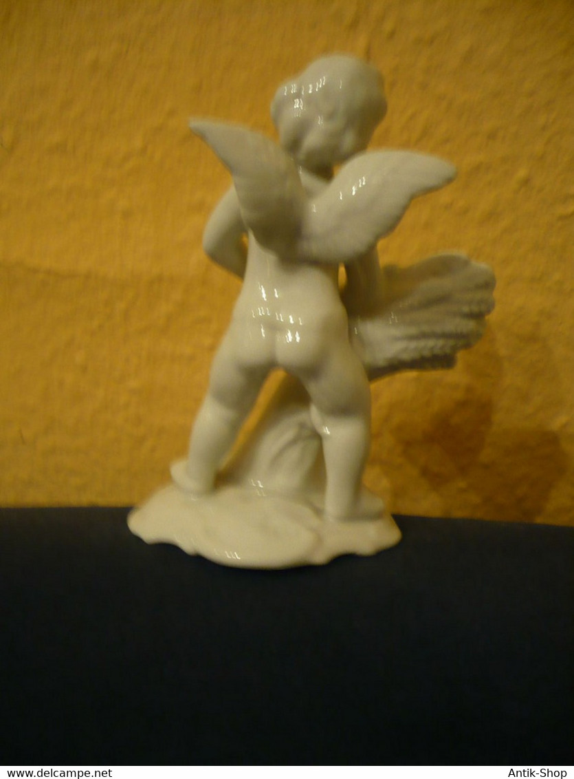 Porzellanfigur - Putto Mit Korngarbe - Dresden (902) Preis Reduziert - Dresdner Porzellan (DEU)