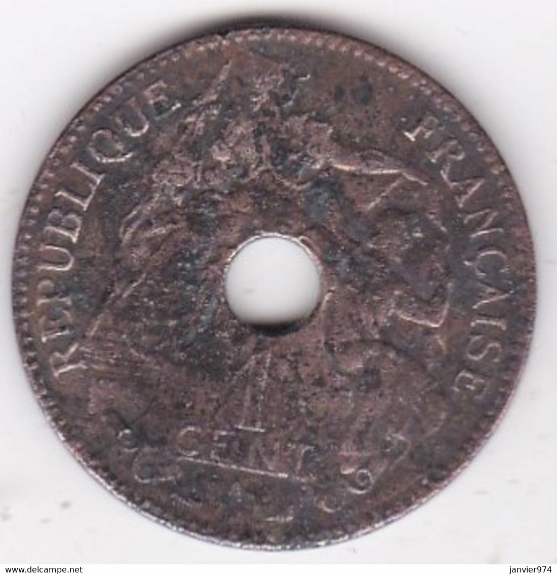 Indochine Française. 1 Cent 1899 A. Bronze - Indochine