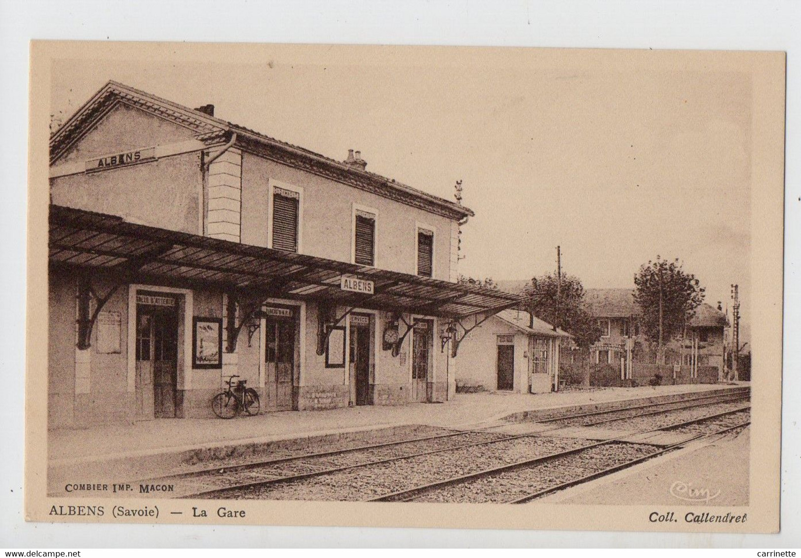 ALBENS - 73 - Savoie - La Gare - Albens