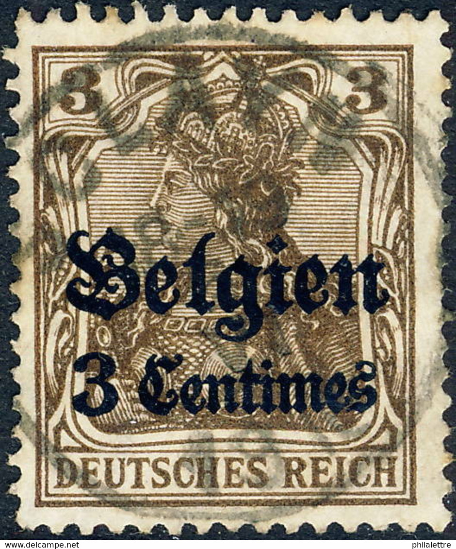 BELGIQUE / Deutsche Besetzung Belgien 1916 - Mi.1 Used " SCLAYN " (Prov NAMUR) - Occupation 1914-18
