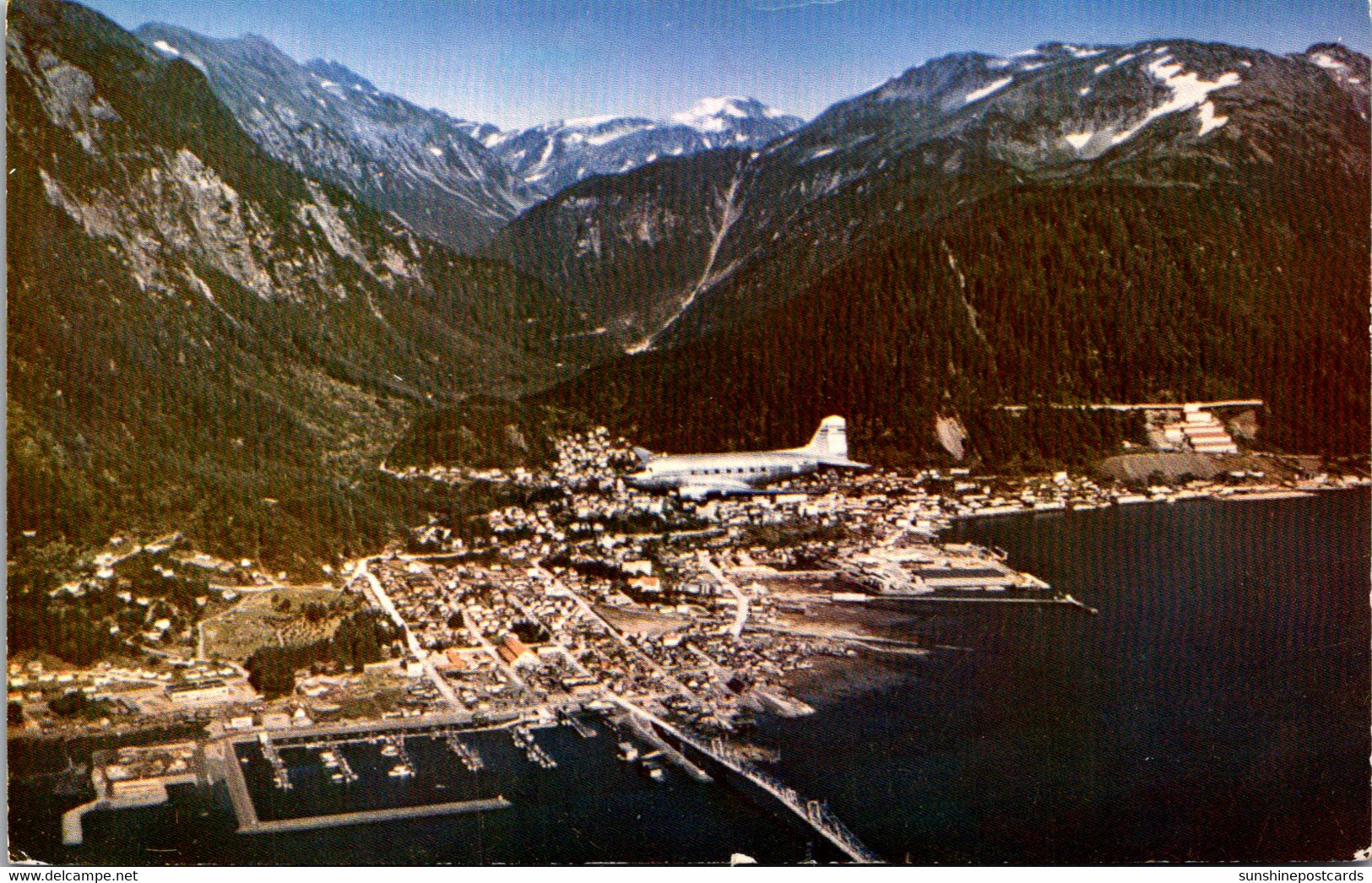 Alaska Clipper Over Juneau - Juneau