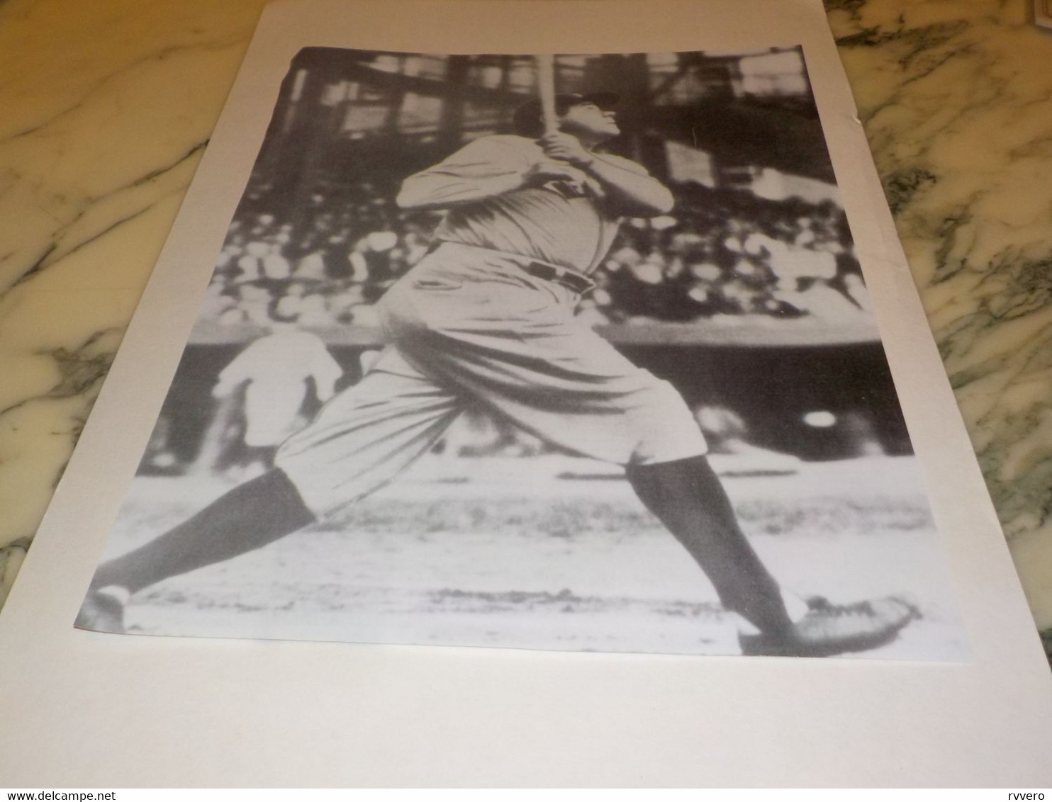 PHOTO BABE RUTH - Altri & Non Classificati