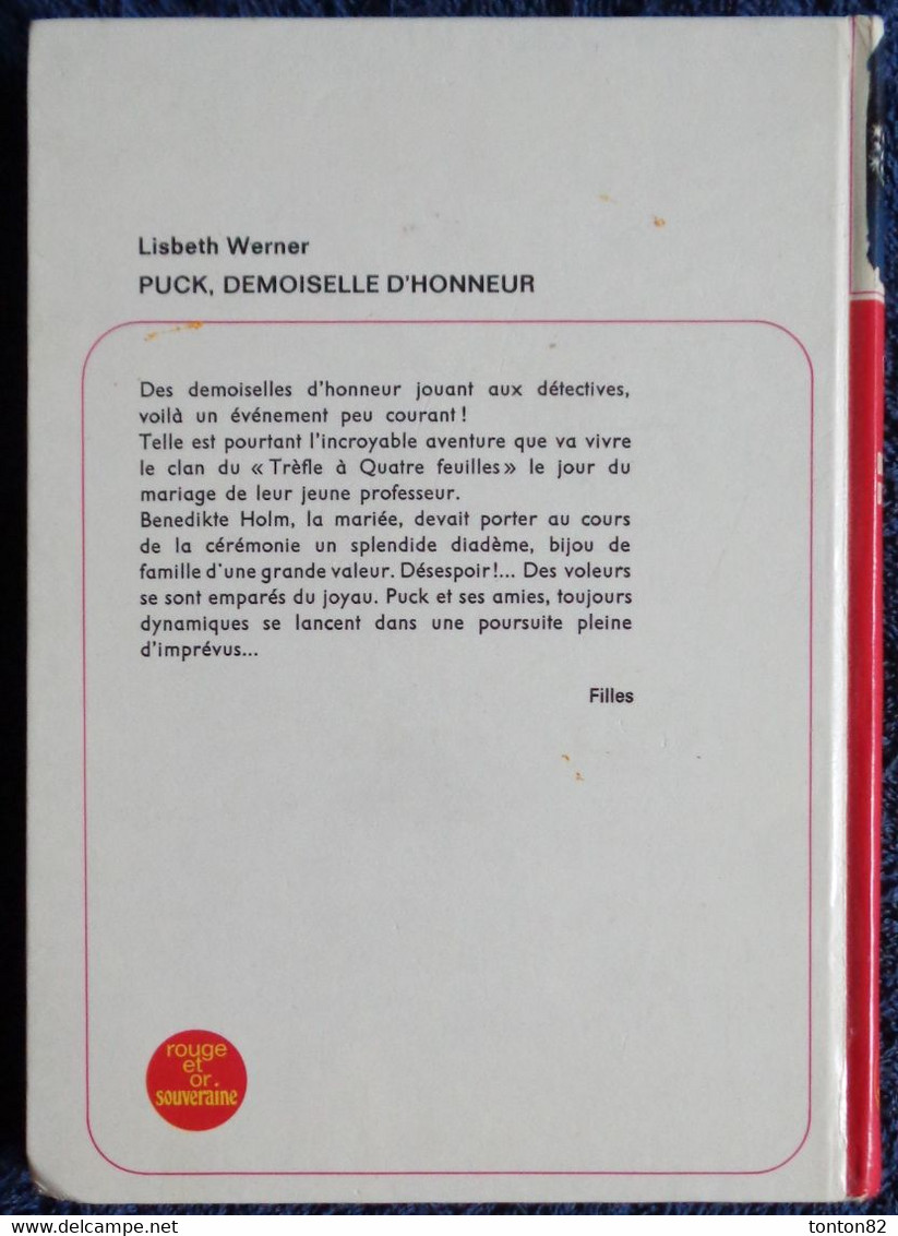 Lisbeth Werner -  Puck Demoiselle D'honneur - Bibliothèque Rouge Et Or  - N° 2.708 - (1971 ) - Bibliotheque Rouge Et Or