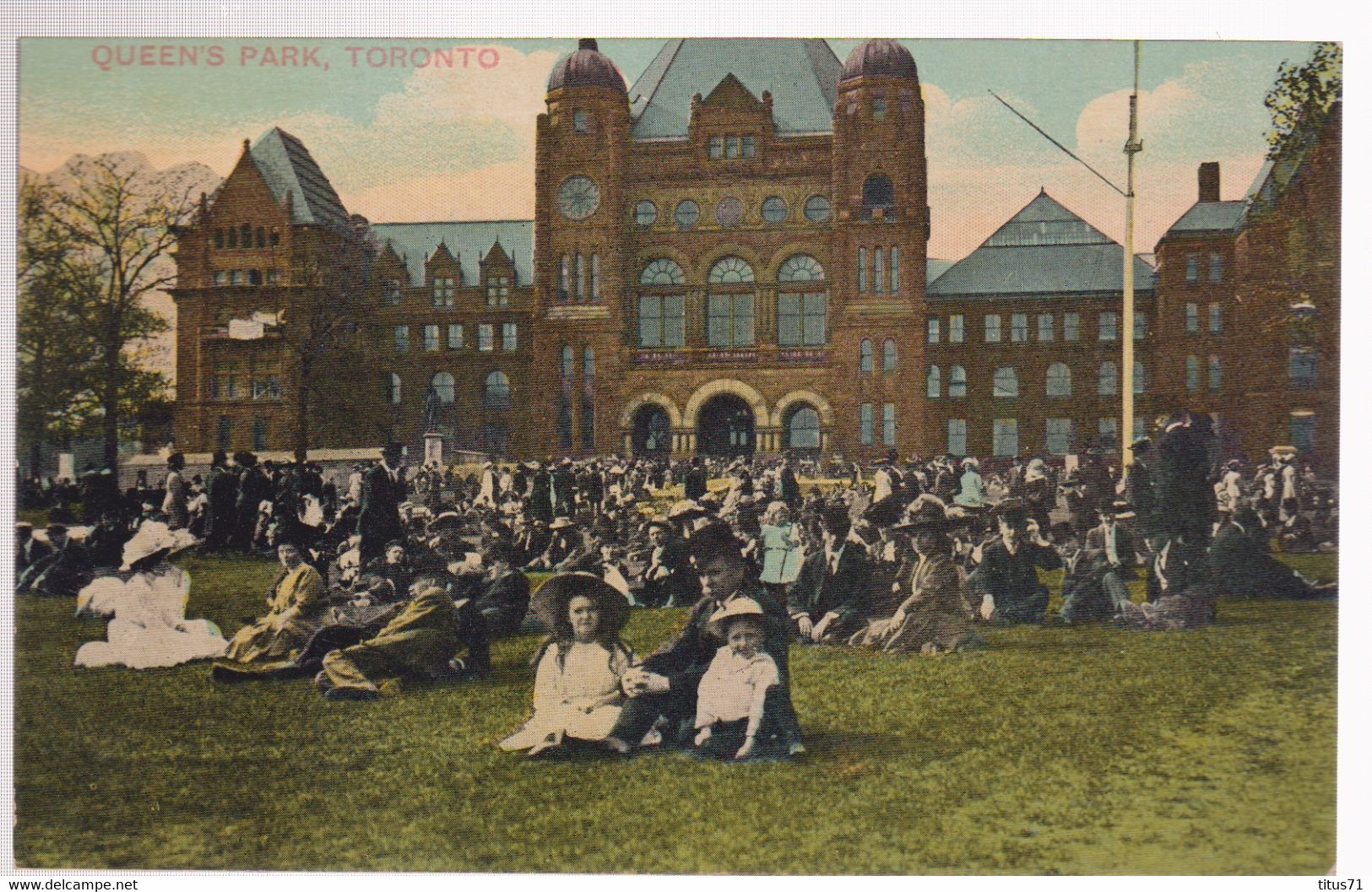 CPA Canada Toronto - Queen's Park - Circa 1910 - Non Circulée - Toronto