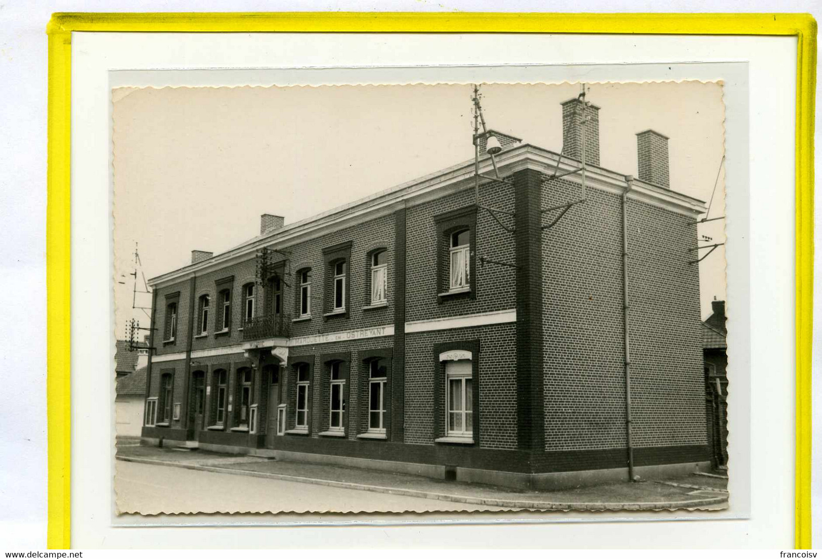 Marquette En Ostrevant.  La Mairie Les PTT . Poste. - Le Nord Touristique Edit Caujolle - Autres & Non Classés