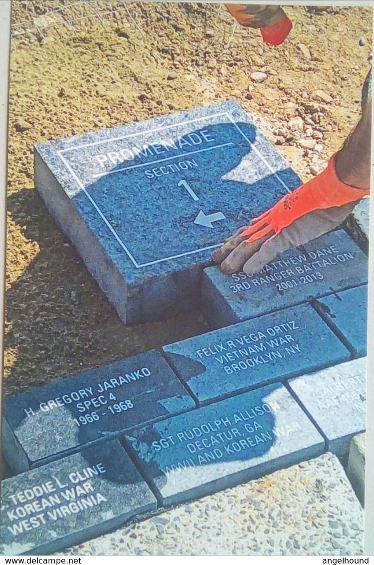 Laying Of Commemorative Bricks At The Army Museum - Arlington