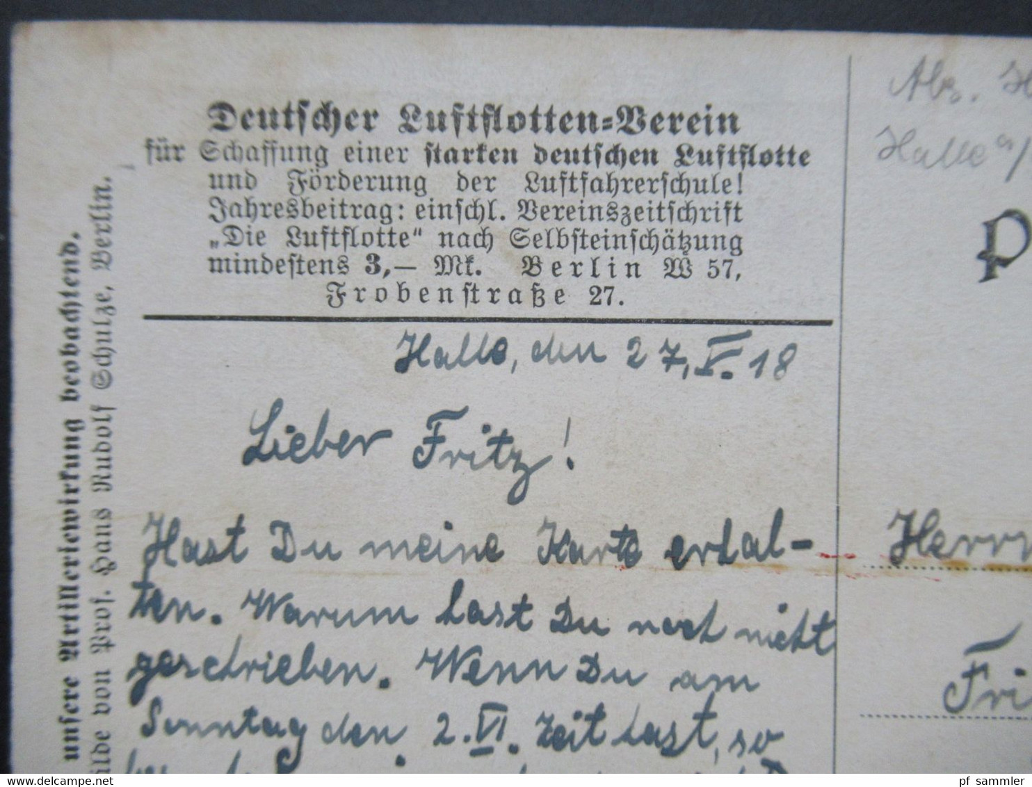 AK / Künstler AK 1918 Deutscher Luftflotten Verein Fesselballon Unsere Artilleriewirkung Beobachtend - Zeppeline