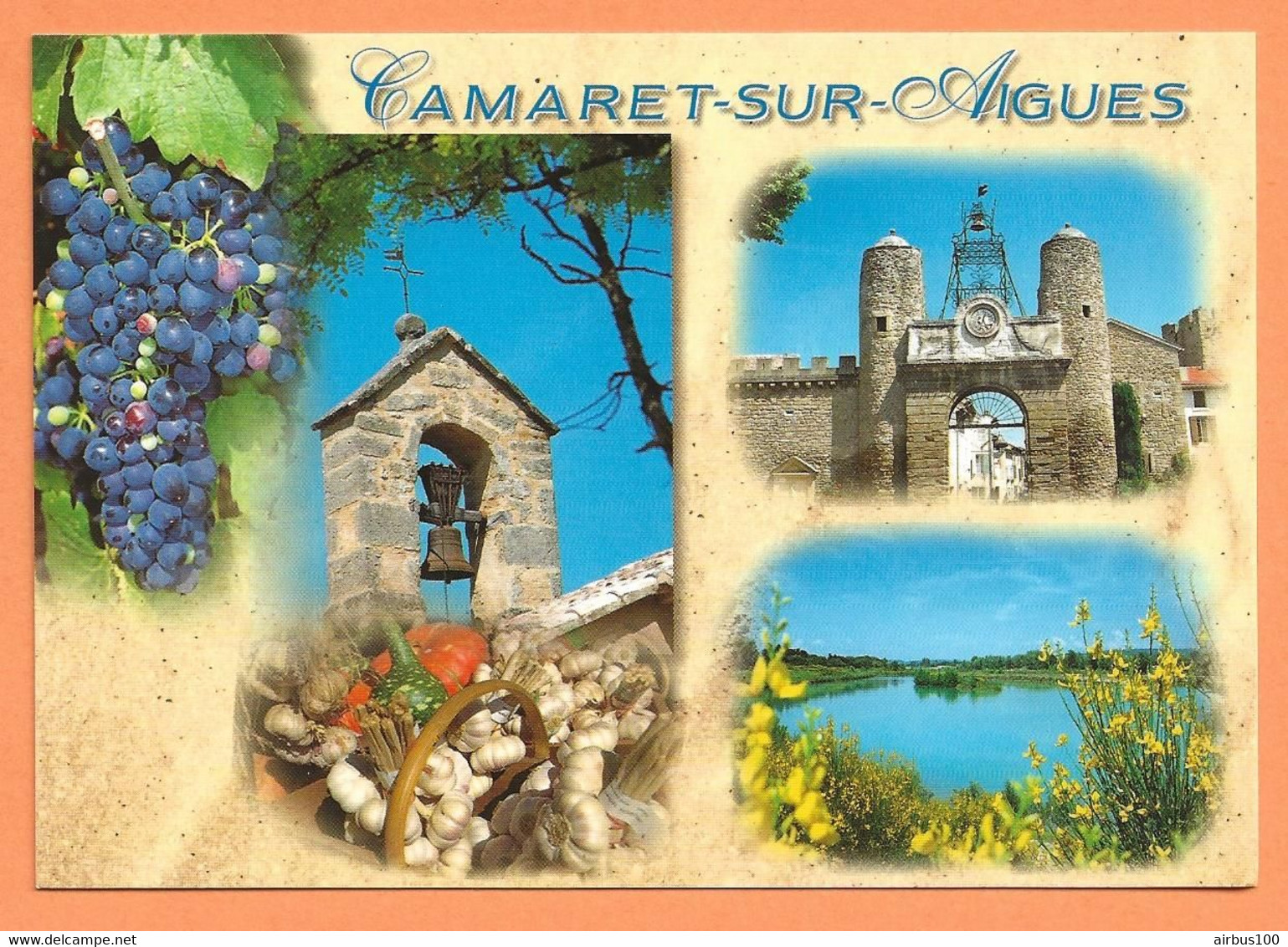 84 - VAUCLUSE - CAMARET SUR AIGUES MULTIVUES - LE CLOCHER LE RAVELIN L'AIGUES - ÉDITIONS NEP - Camaret Sur Aigues