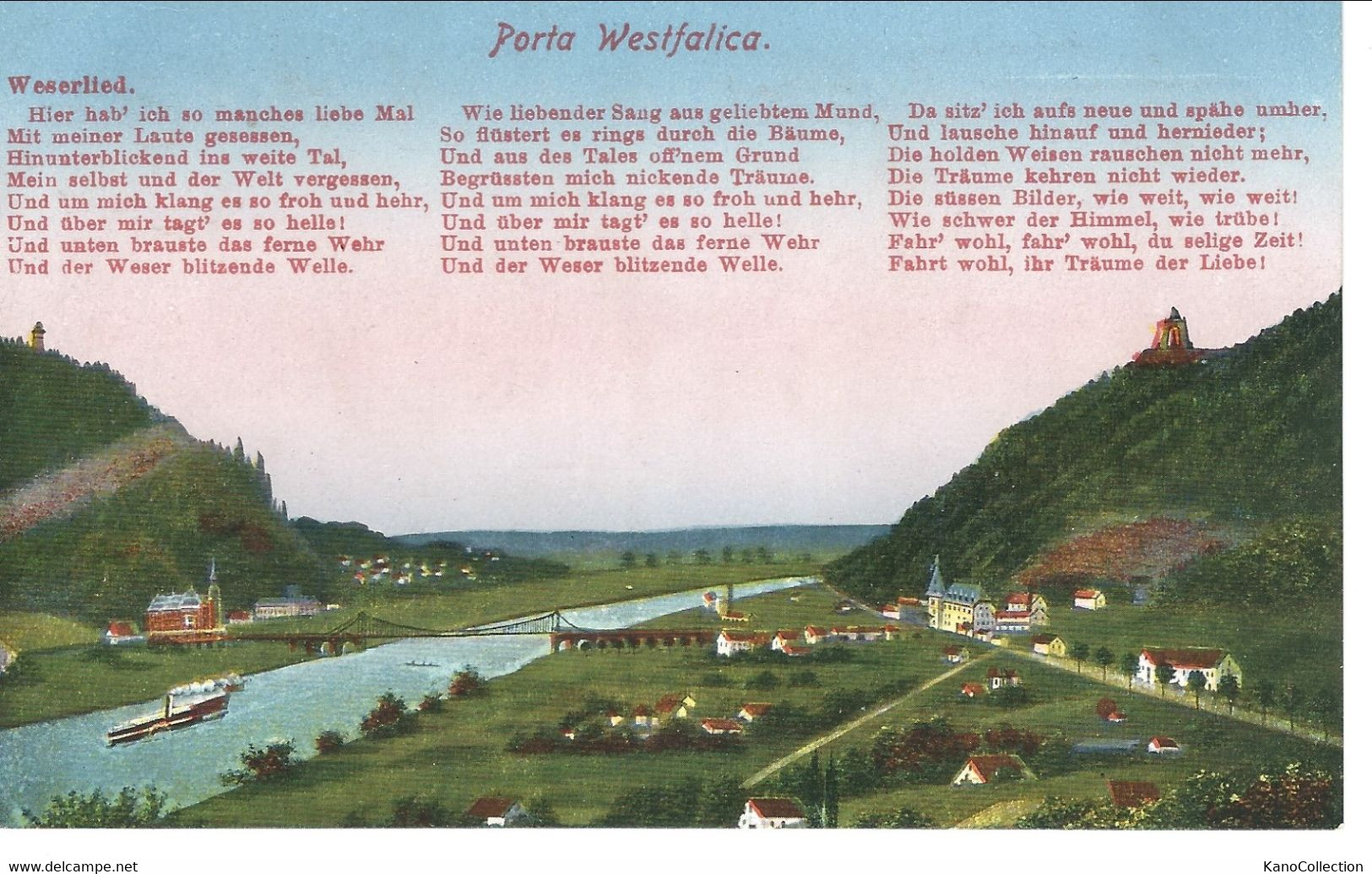 Porta Westfalica, Wasserlied - Porta Westfalica