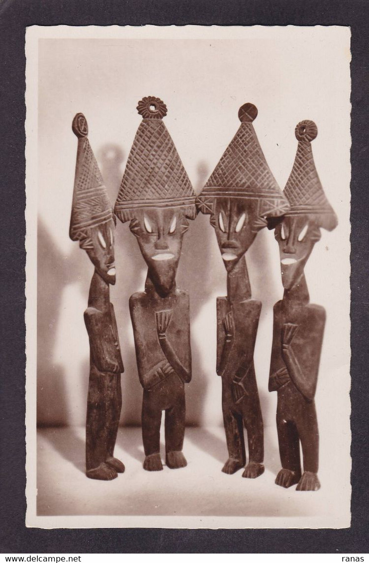 CPSM Fétiche Totem Statue Cameroun Foumbam Non Circulé Photo Pauleau - Kamerun