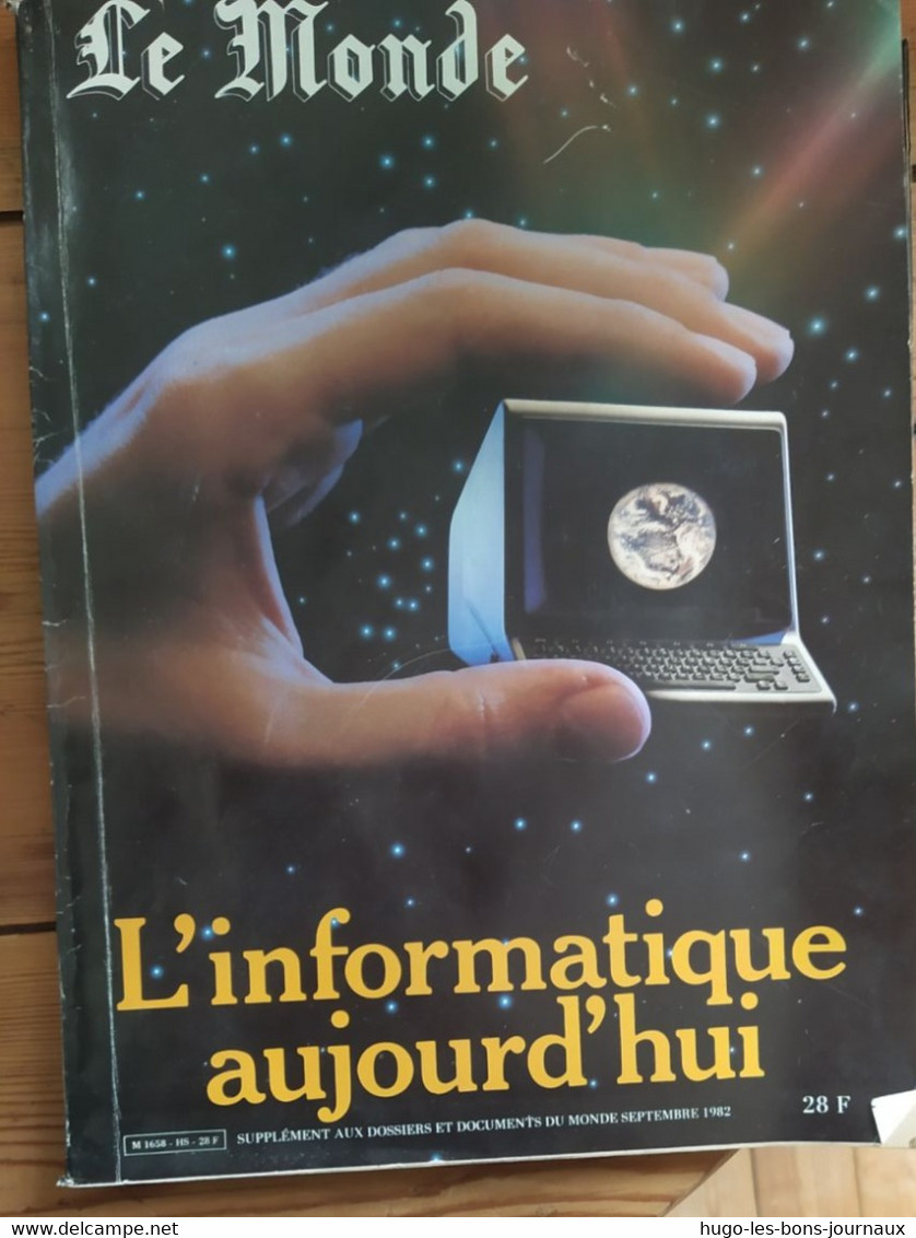 Le Monde_Hors Série De Septembre 1982_L'informatique Aujourd'hui_ - Informática