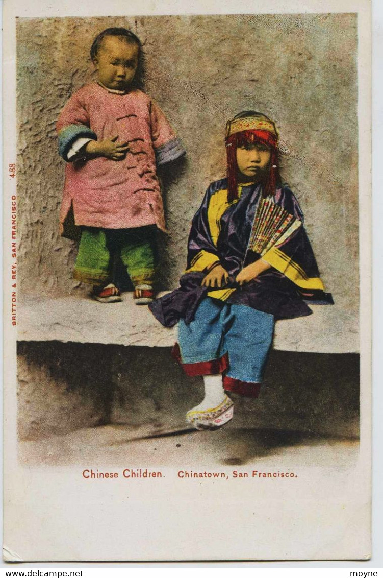 11001 -  U.S.A.  Chinese  Children  , Chinatown  , San Francisco  En  1904 - San Francisco