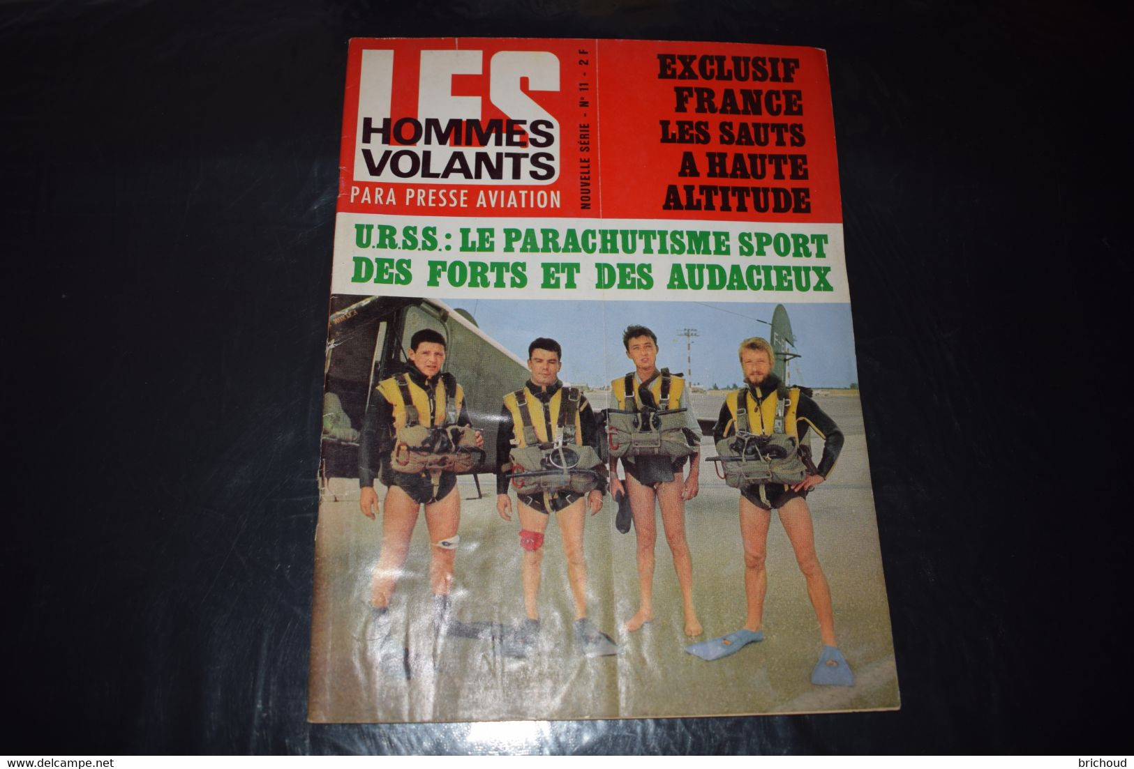 Para Presse Aviation Les Hommes Volants N°11 Septembre 1965 U.R.S.S. Le Parachutisme Sport Des Forts Et Des Audacieux - Aviation