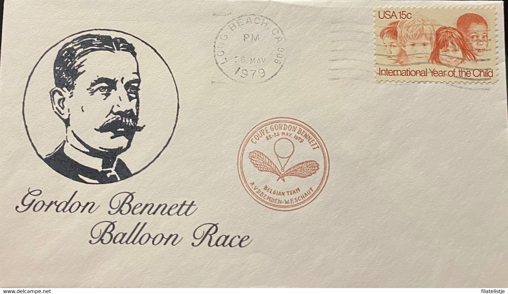 Ballon-Ostermann Gordon Bennet Race 1979 - Event Covers