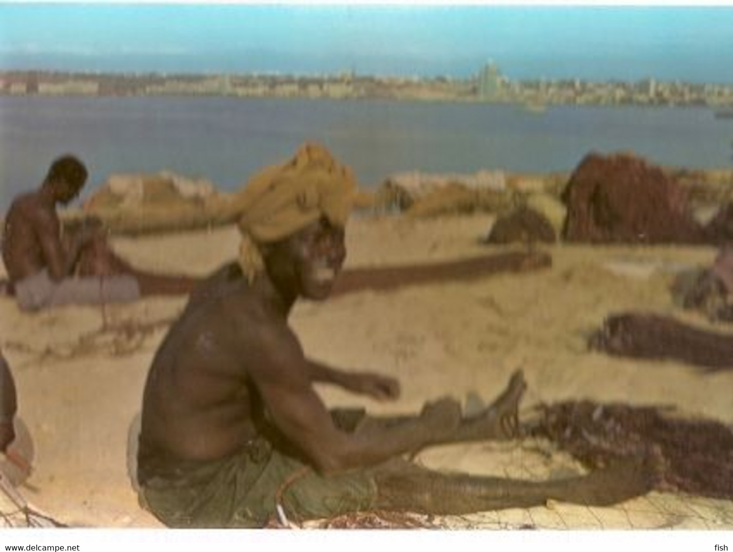 Angola  ** & Postal, Luanda Island  Fisherman, Cômer Edition (317) - Douane