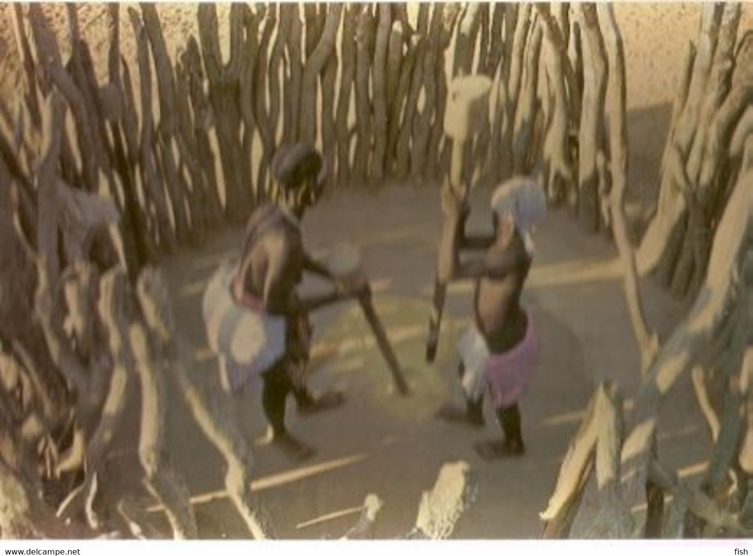 Angola  ** & Postal, Hingas Women, Whipping Cereal, Commer Edition (322) - Douane