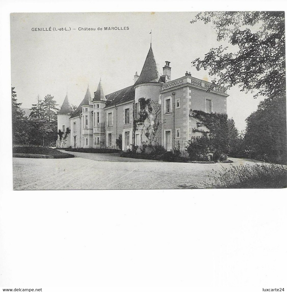 GENILLE. CHATEAU DE MAROLLES. - Genillé