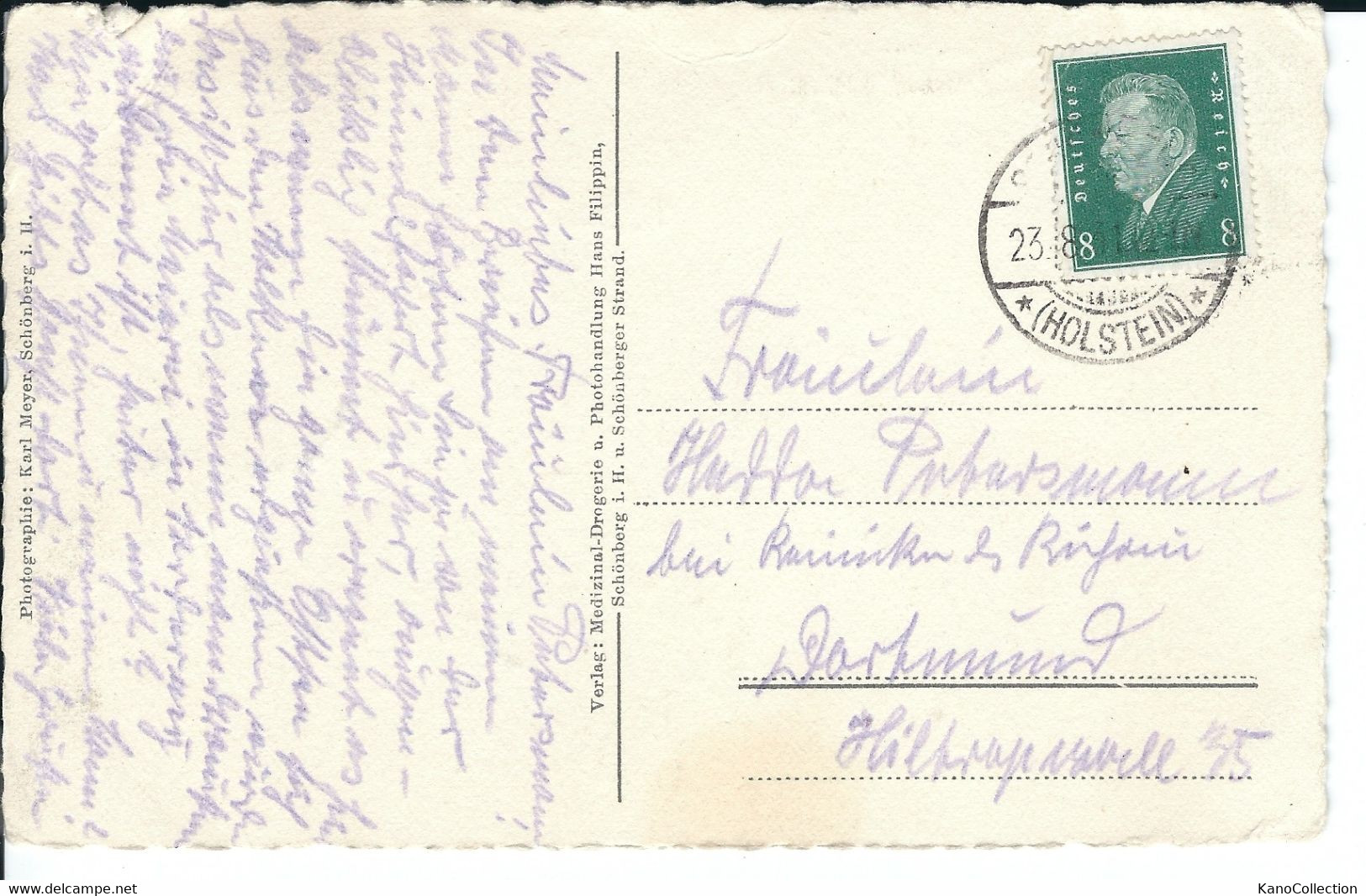 Ostseebad Schönbergerstrand, 1931 - Schoenberg