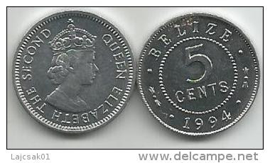 Belize 5 Cents 1994. High Grade - Belize