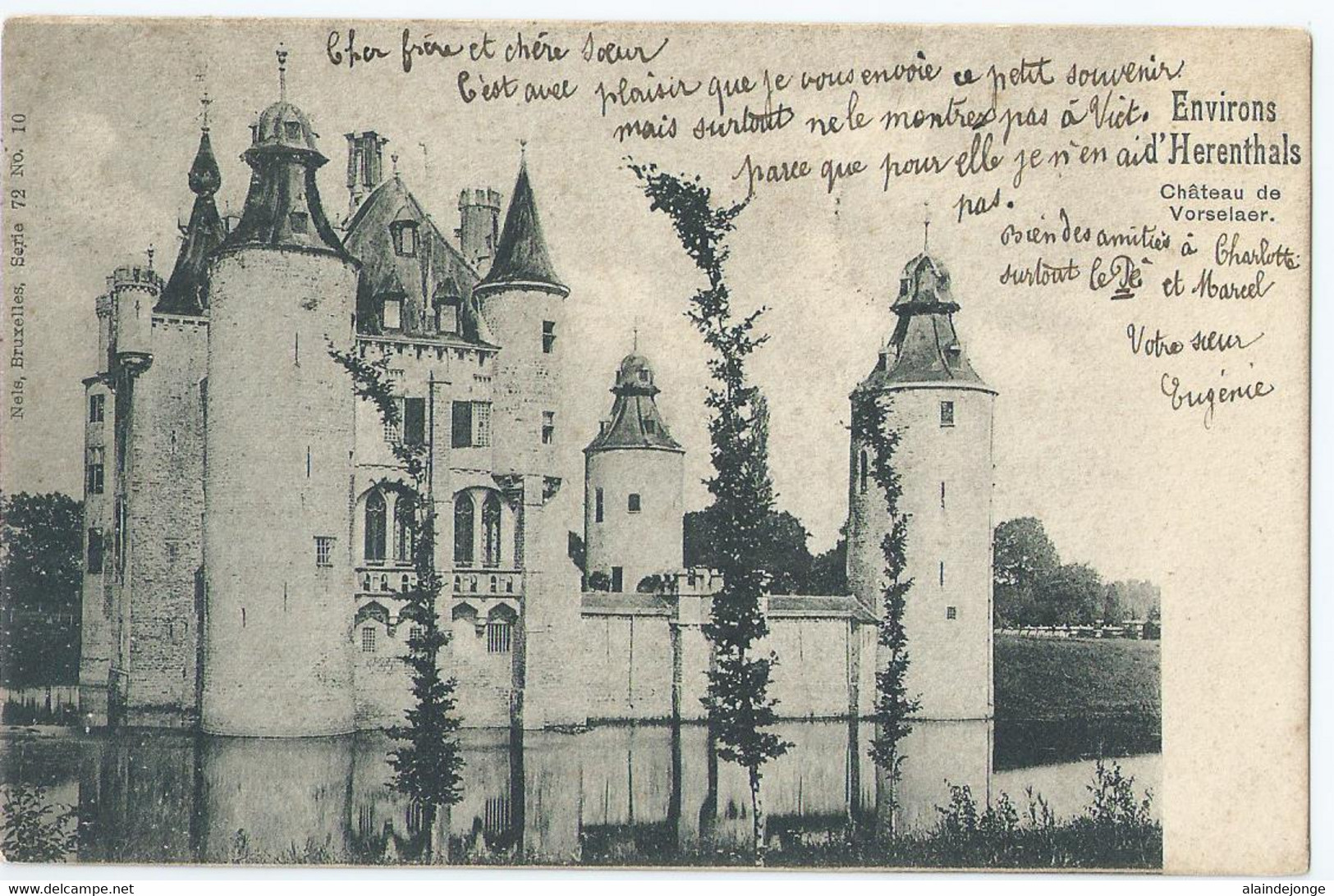 Vorselaar - Vorsselaer - Environs D' Herenthals - Château De Vorselaer - 1901 - Vorselaar