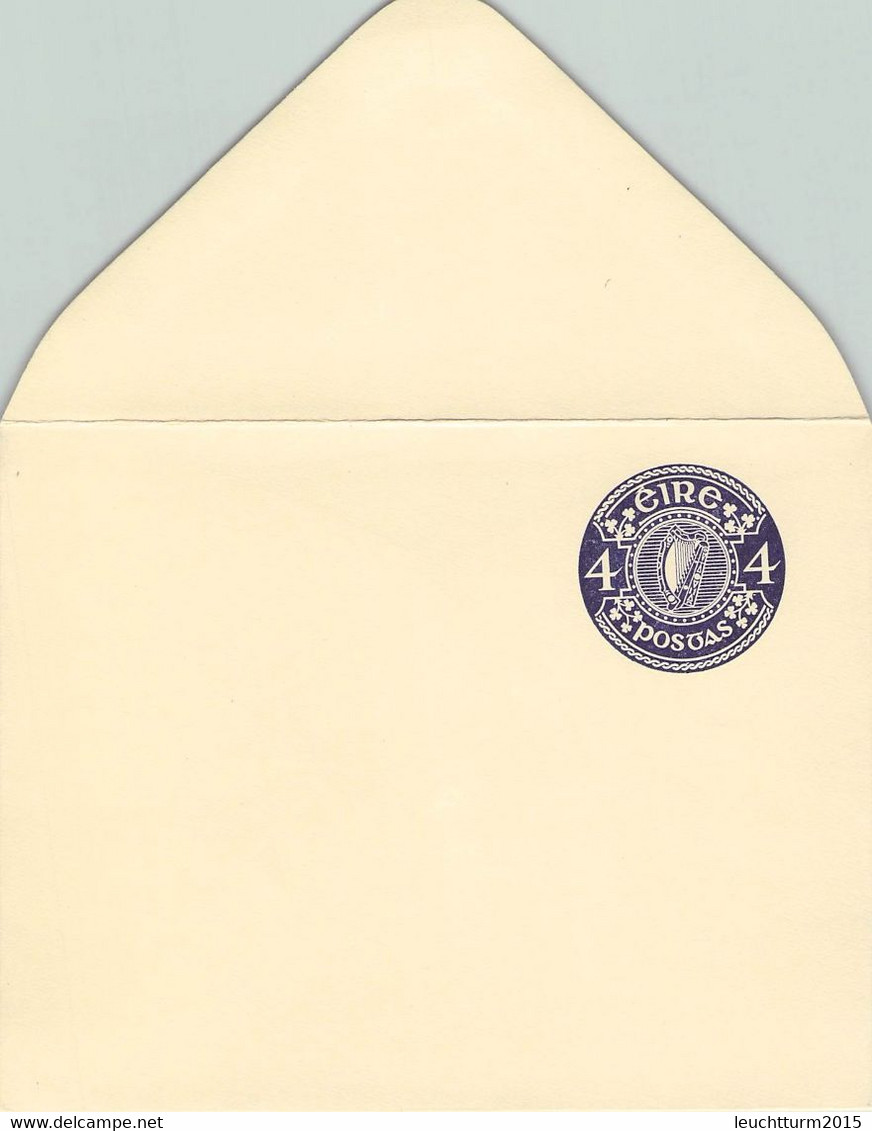 IRELAND - STATIONARY ENVELOPE 4p Unc //Q196 - Ganzsachen