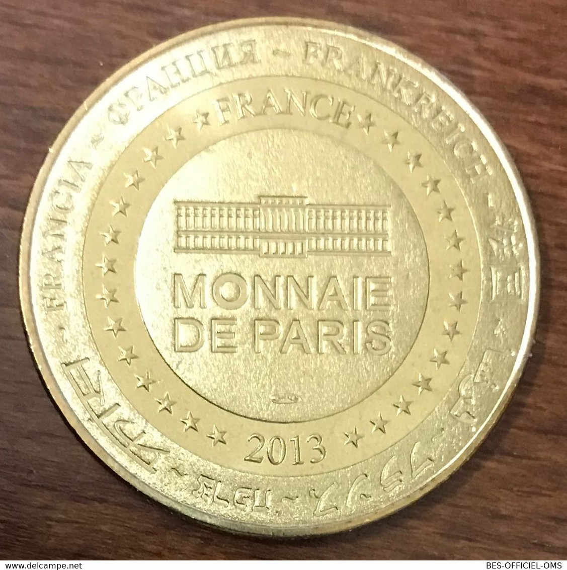 33 BORDEAUX PONT CHABAN DELMAS MDP 2013 MÉDAILLE SOUVENIR MONNAIE DE PARIS JETON TOURISTIQUE MEDALS COINS TOKENS - 2013