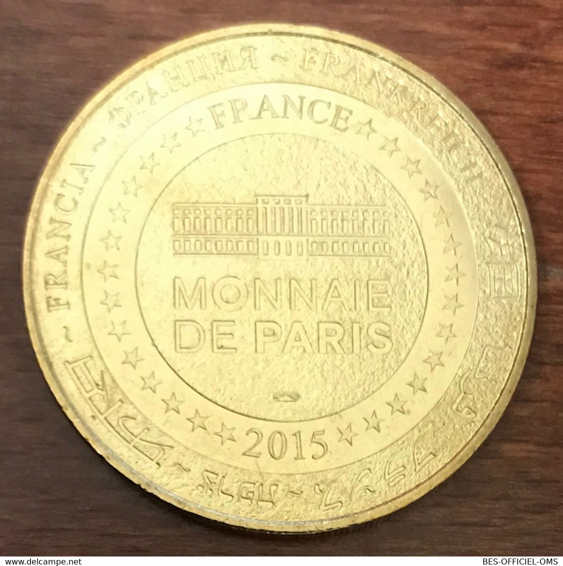 33 BORDEAUX NOUVEAU STADE MDP 2015 MÉDAILLE SOUVENIR MONNAIE DE PARIS JETON TOURISTIQUE MEDALS COINS TOKENS - 2015