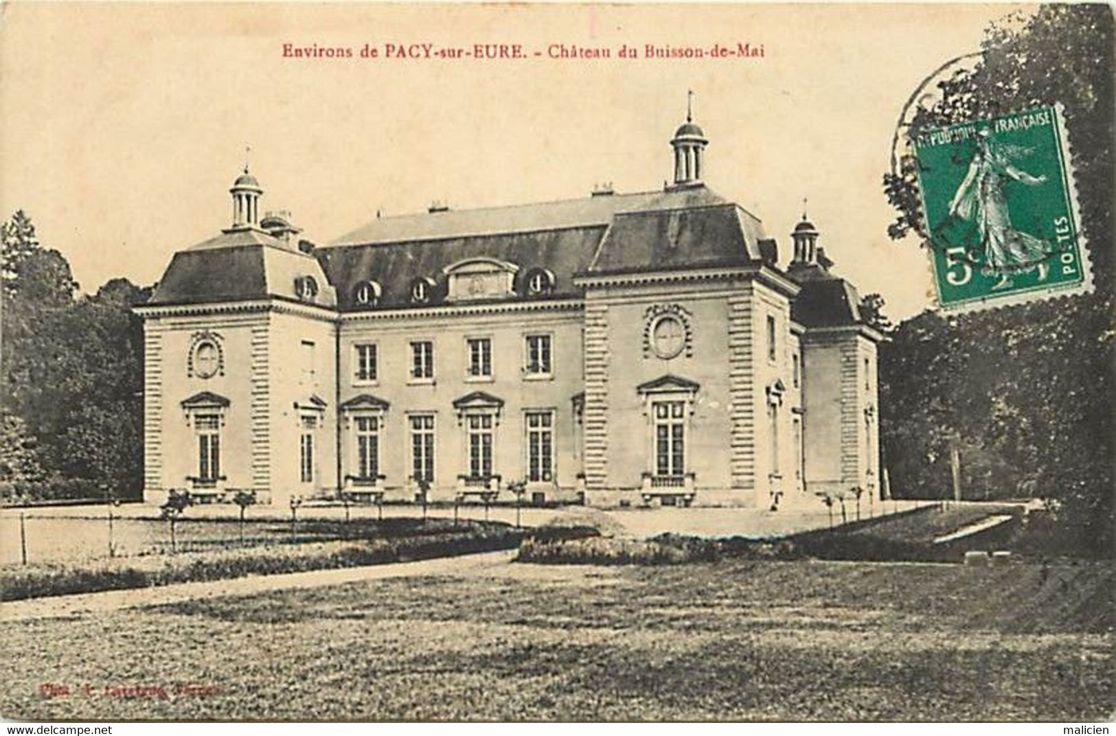-dpt Div.-ref-AV767- Eure - Pacy Sur Eure - Environs - Chateau Du Buisson De Mai - Chateaux - - Pacy-sur-Eure
