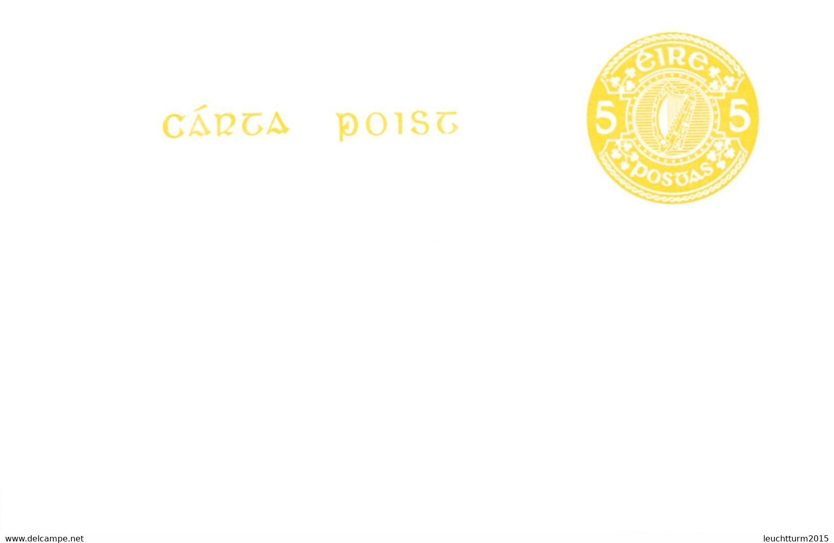 IRELAND - STATIONARY POSTCARD 6p Unc //Q203 - Postal Stationery