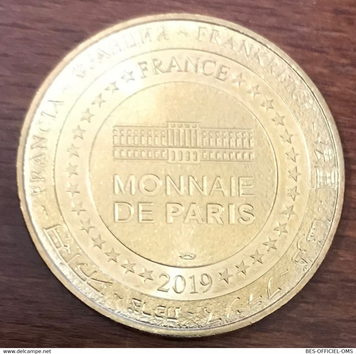 33 BORDEAUX CITÉ DU VIN MDP 2019 MÉDAILLE SOUVENIR MONNAIE DE PARIS JETON TOURISTIQUE MEDALS COINS TOKENS - 2019