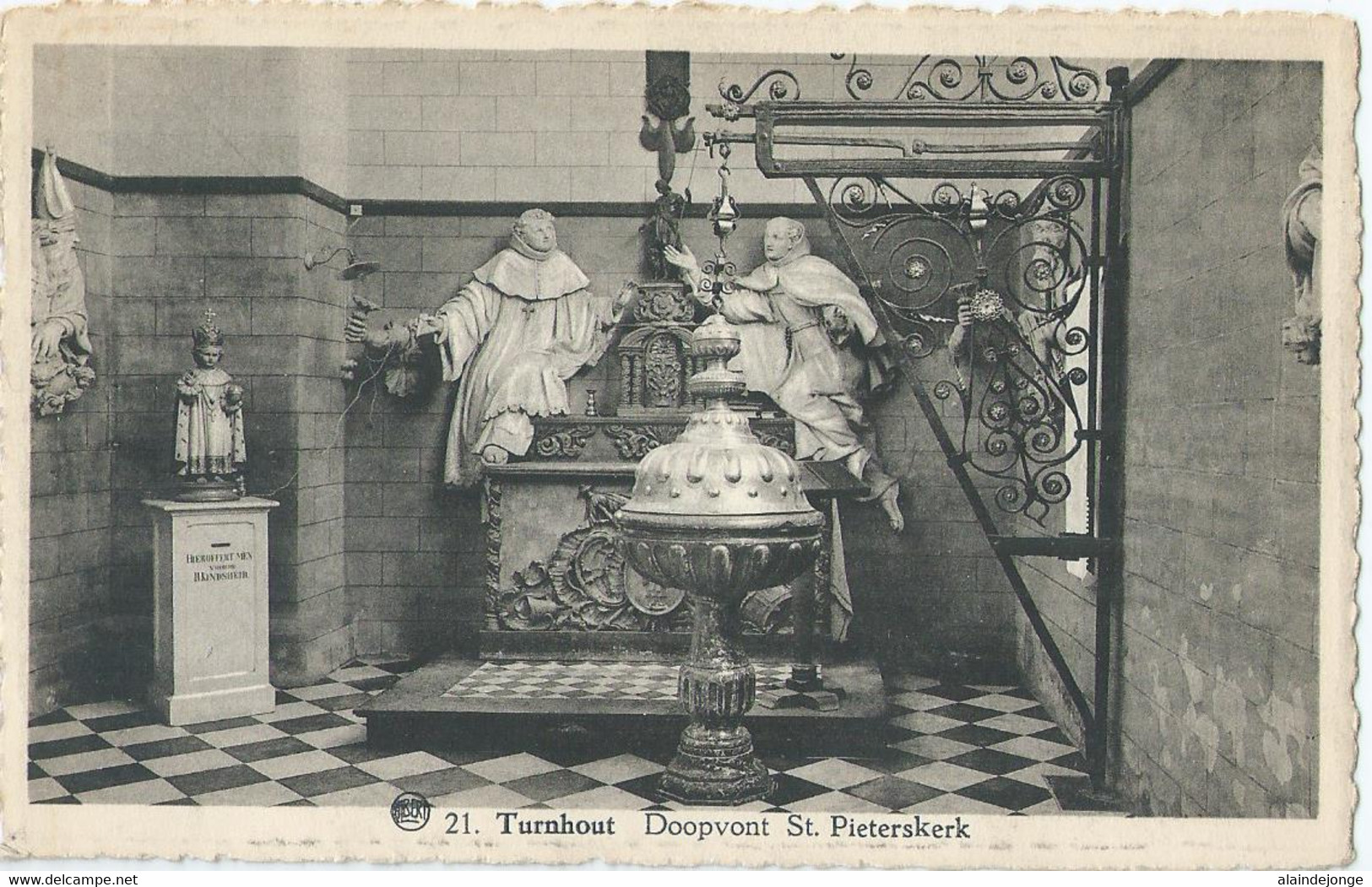 Turnhout - Doopvont St. Pieterskerk - Turnhout