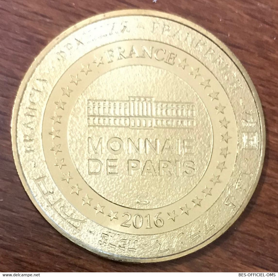 33 LA TESTE DE BUCH DUNE DU PILAT MDP 2016 MÉDAILLE SOUVENIR MONNAIE DE PARIS JETON TOURISTIQUE MEDALS TOKENS COINS - 2016