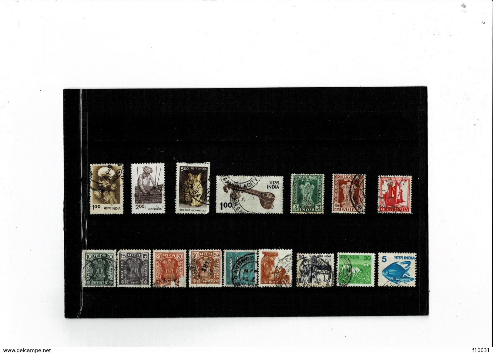 Philatélie Asie INDE ° 16 Timbres à 15 % De La Cote Y&T - Collections, Lots & Séries