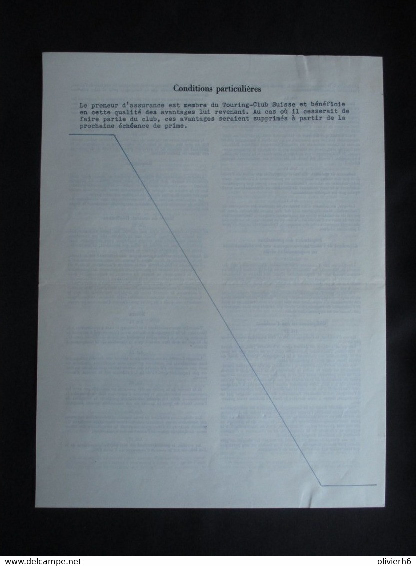 VP ASSURANCE 1949 (V2030) ASSURANCE ZURICH (3 Vues) ZURICH 23/06/1949 - Banca & Assicurazione