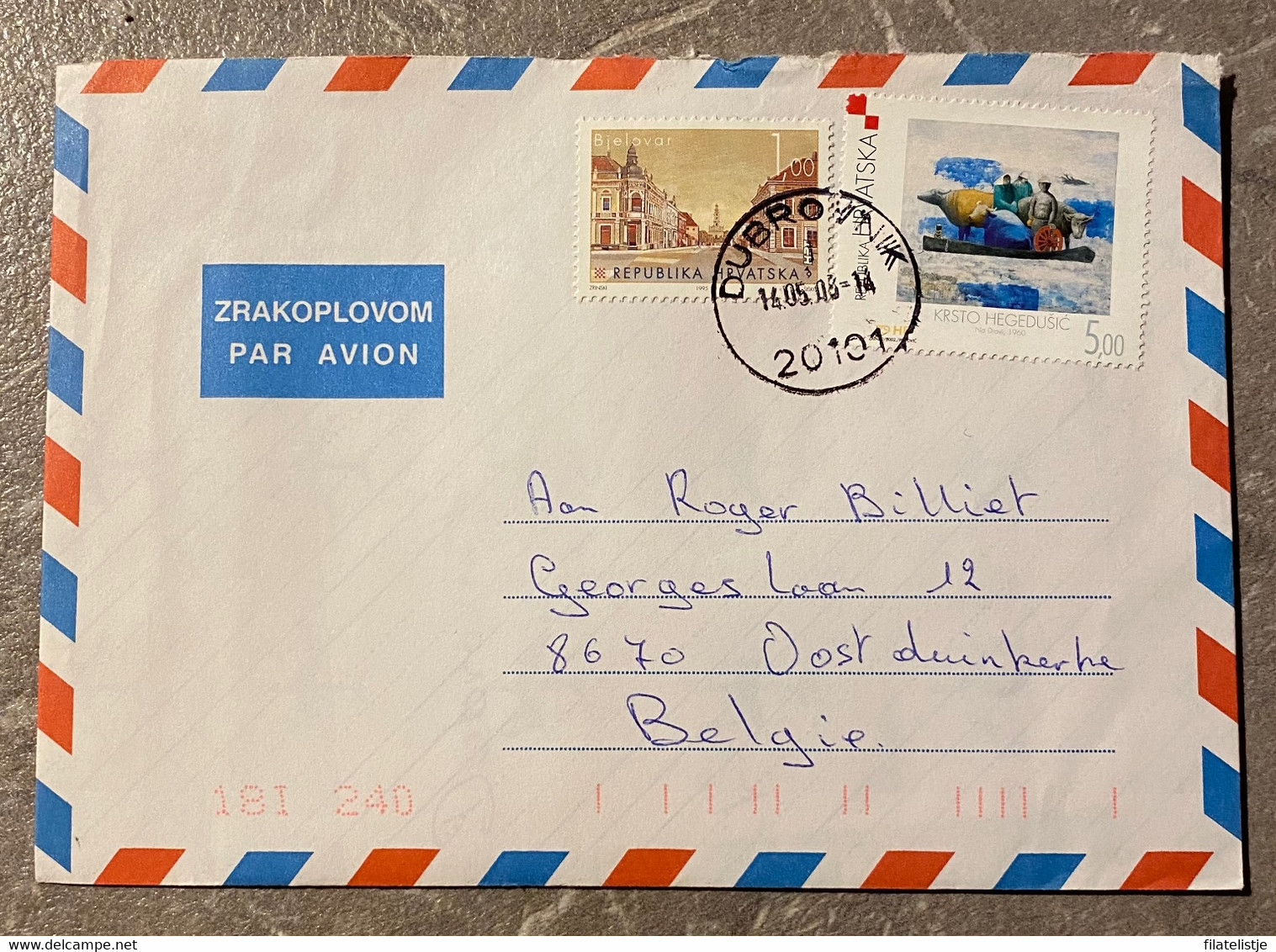 Brief Uit Hongarije 2003 - Interi Postali