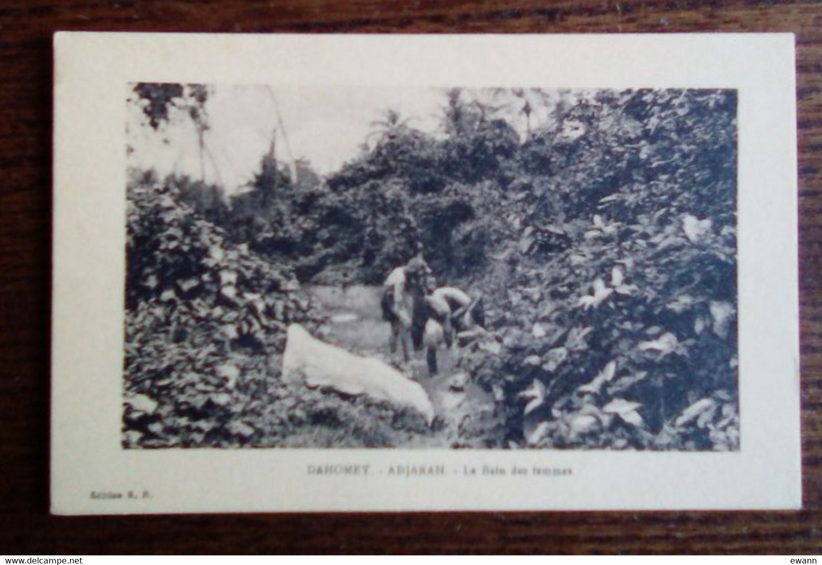 Dahomey - Carte Postale Ancienne -  Adjarah- Le Bain Des Femmes - Dahomey