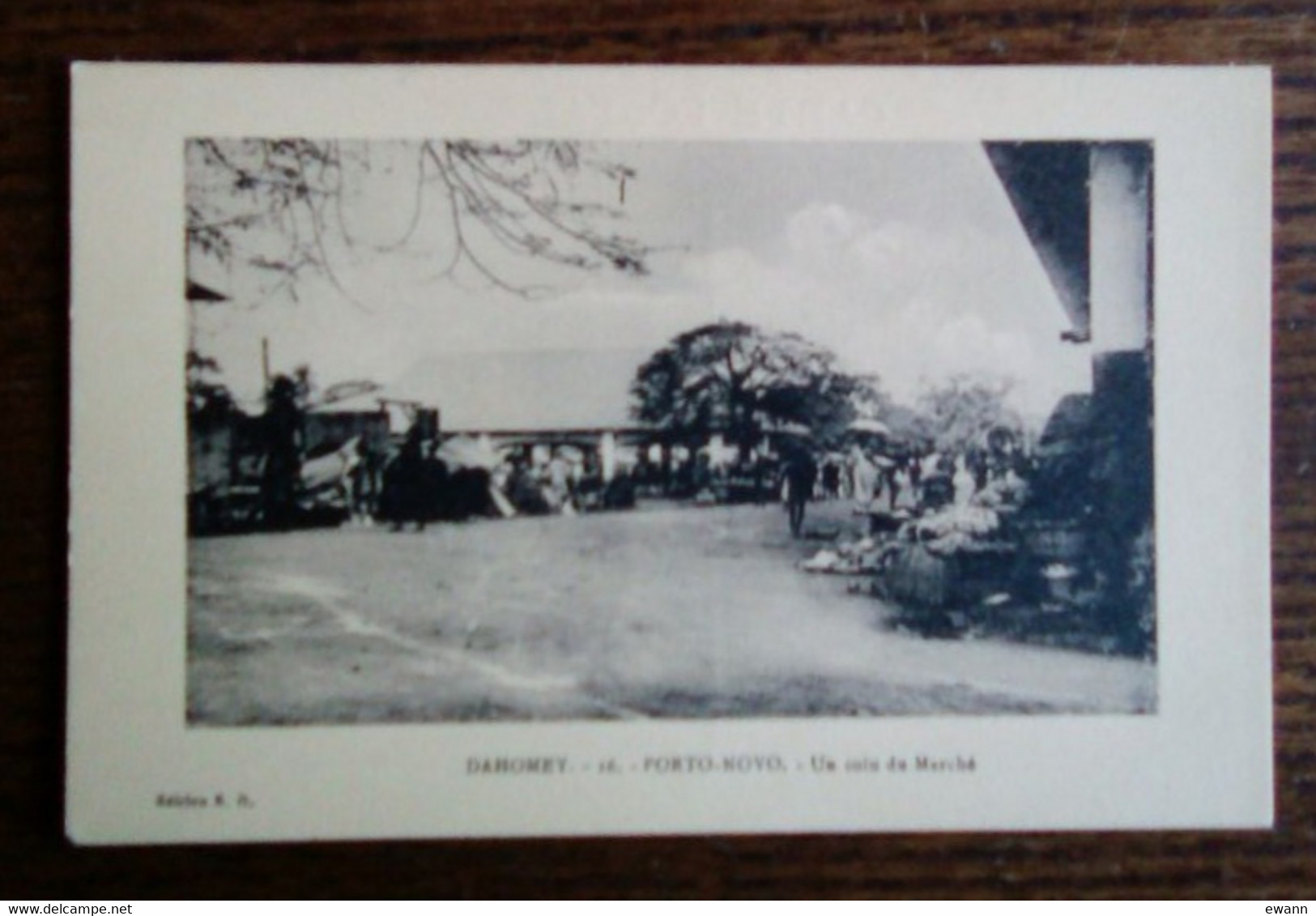 Dahomey - Carte Postale Ancienne -  Porto-Novo - Un Coin Du Marché - Dahomey