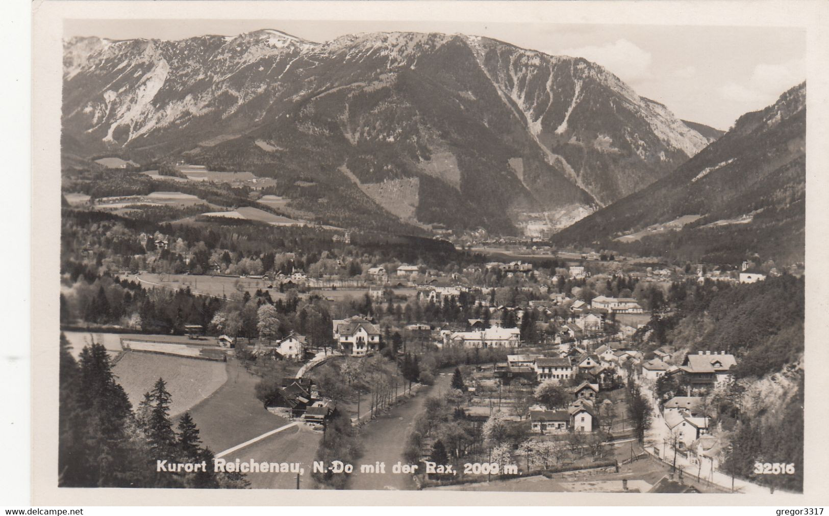 936) REICHENAU - Niederdonau Mit Der RAX - Straße U. Alte HAUS DETAILS Top !! 1941 - Raxgebiet