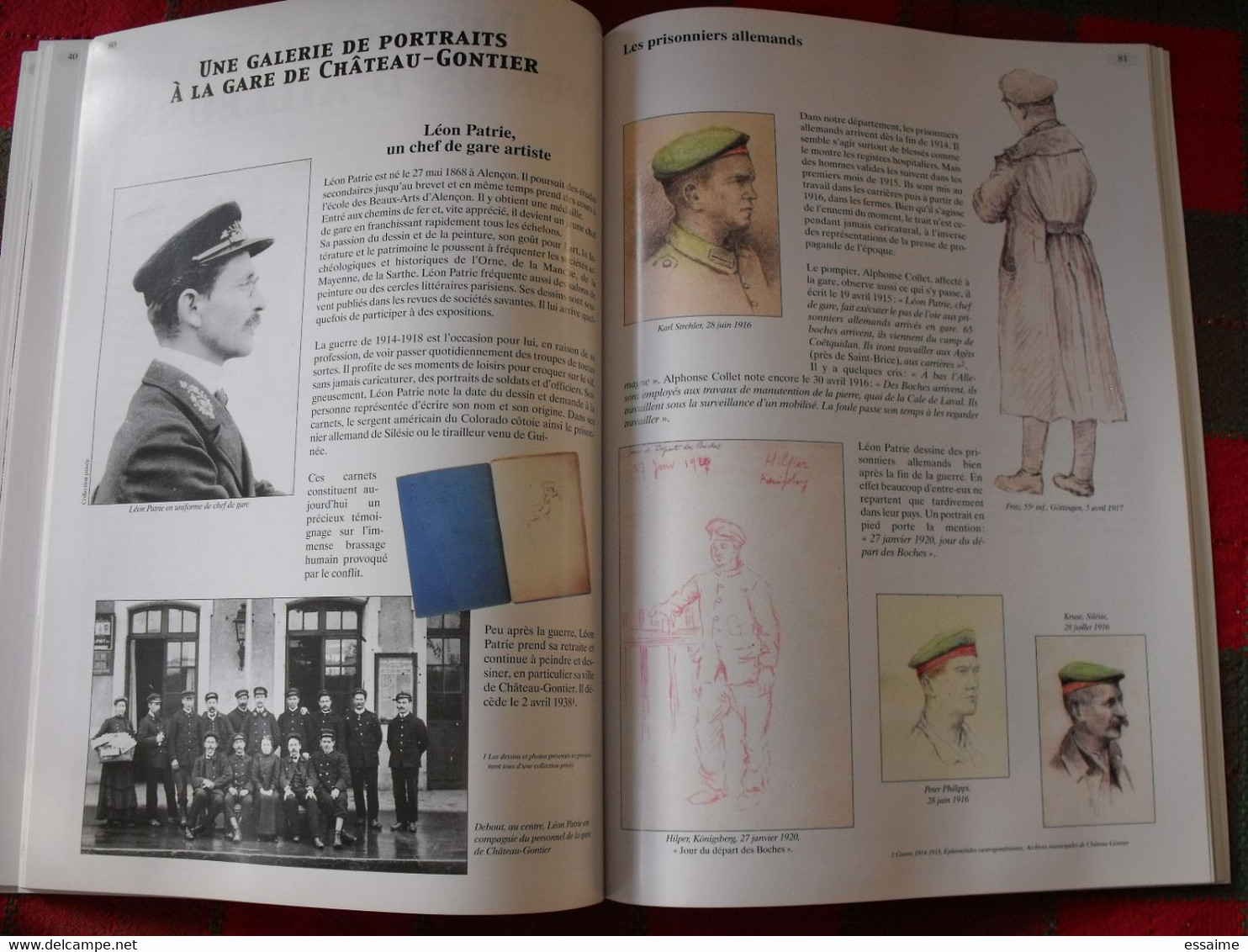 Loin du front, La Mayenne 1914-1918. l'Oribus 2008. très illustré. guerre blessés réfugiés bagne prisonniers américains