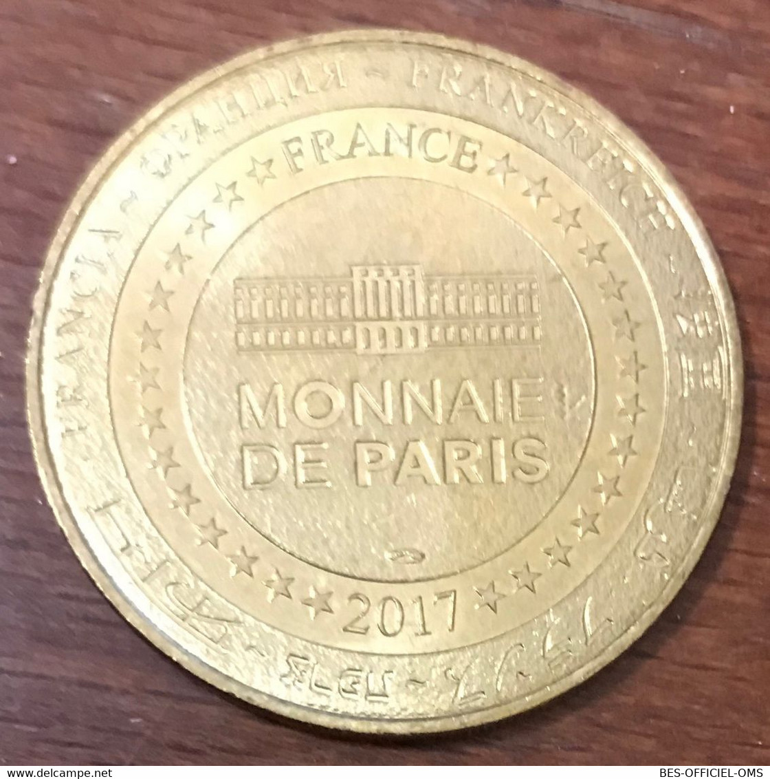 33 SAINT-ÉMILION L'ÉGLISE MDP 2017 MÉDAILLE SOUVENIR MONNAIE DE PARIS JETON TOURISTIQUE MEDALS COINS TOKENS - 2017