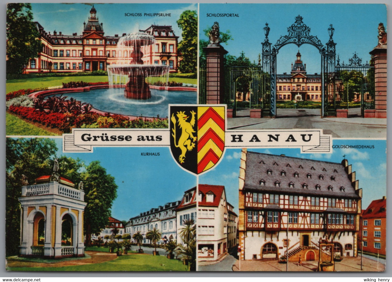 Hanau - Mehrbildkarte 13 - Hanau