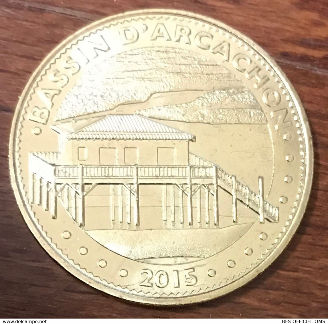 33 BASSIN D'ARCACHON MDP 2015 MÉDAILLE SOUVENIR MONNAIE DE PARIS JETON TOURISTIQUE MEDALS COINS TOKENS - 2015