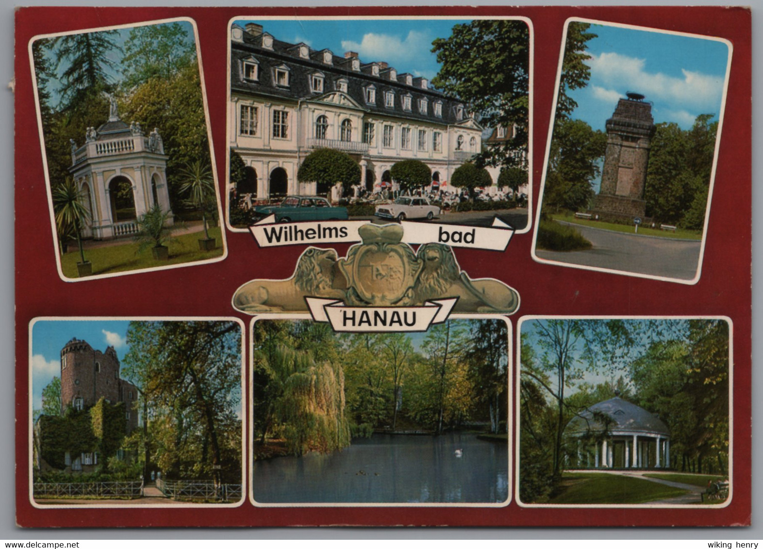 Hanau - Mehrbildkarte 14   Wilhelmsbad - Hanau