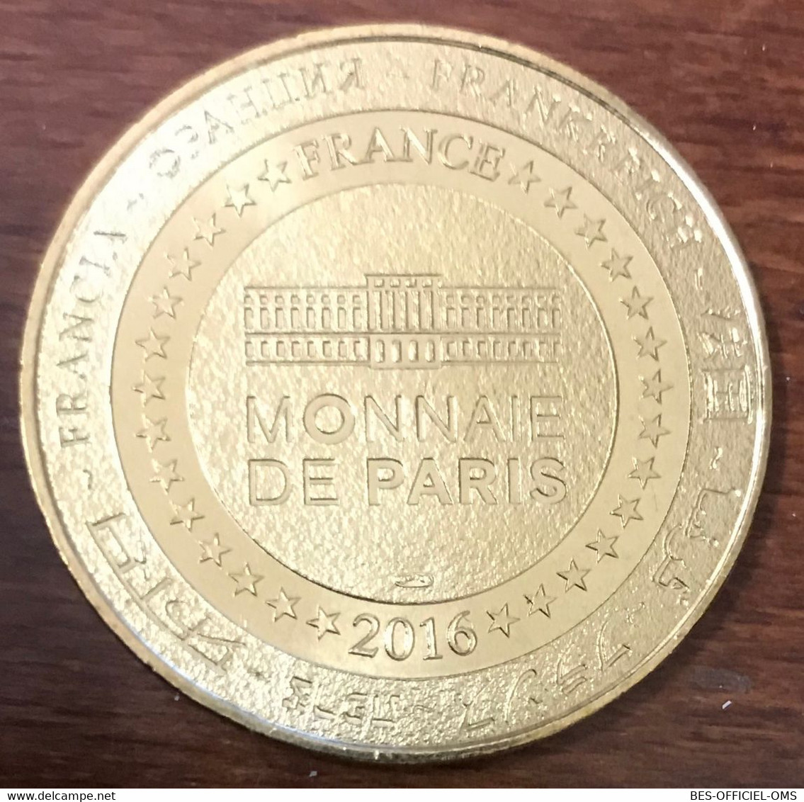 33 BASSIN D'ARCACHON MDP 2016 MÉDAILLE SOUVENIR MONNAIE DE PARIS JETON TOURISTIQUE MEDALS COINS TOKENS - 2016