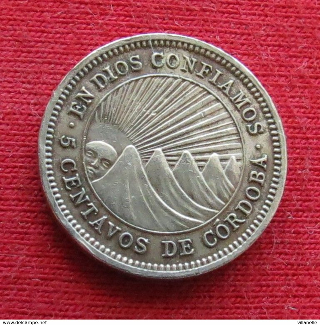 Nicaragua 5 Centavos 1965 KM# 24.2 - Nicaragua
