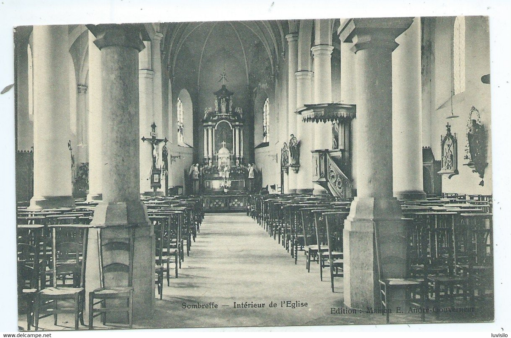 Sombreffe Intérieur De L'Eglise - Sombreffe