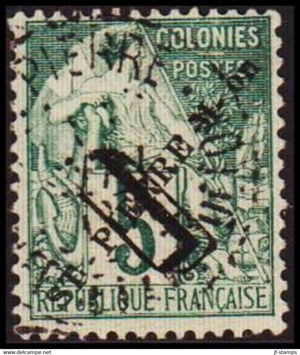 1891. SAINT-PIERRE-MIQUELON. 1 ST-PIERRE M. On On 5 C COLONIES POSTES.  () - JF412782 - Storia Postale