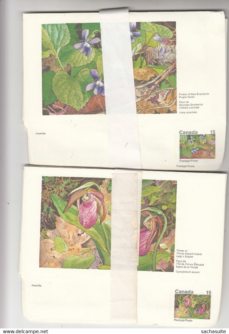 CANADA Aérogramme 1973 Neuf Floral  Complet - Poste Aérienne