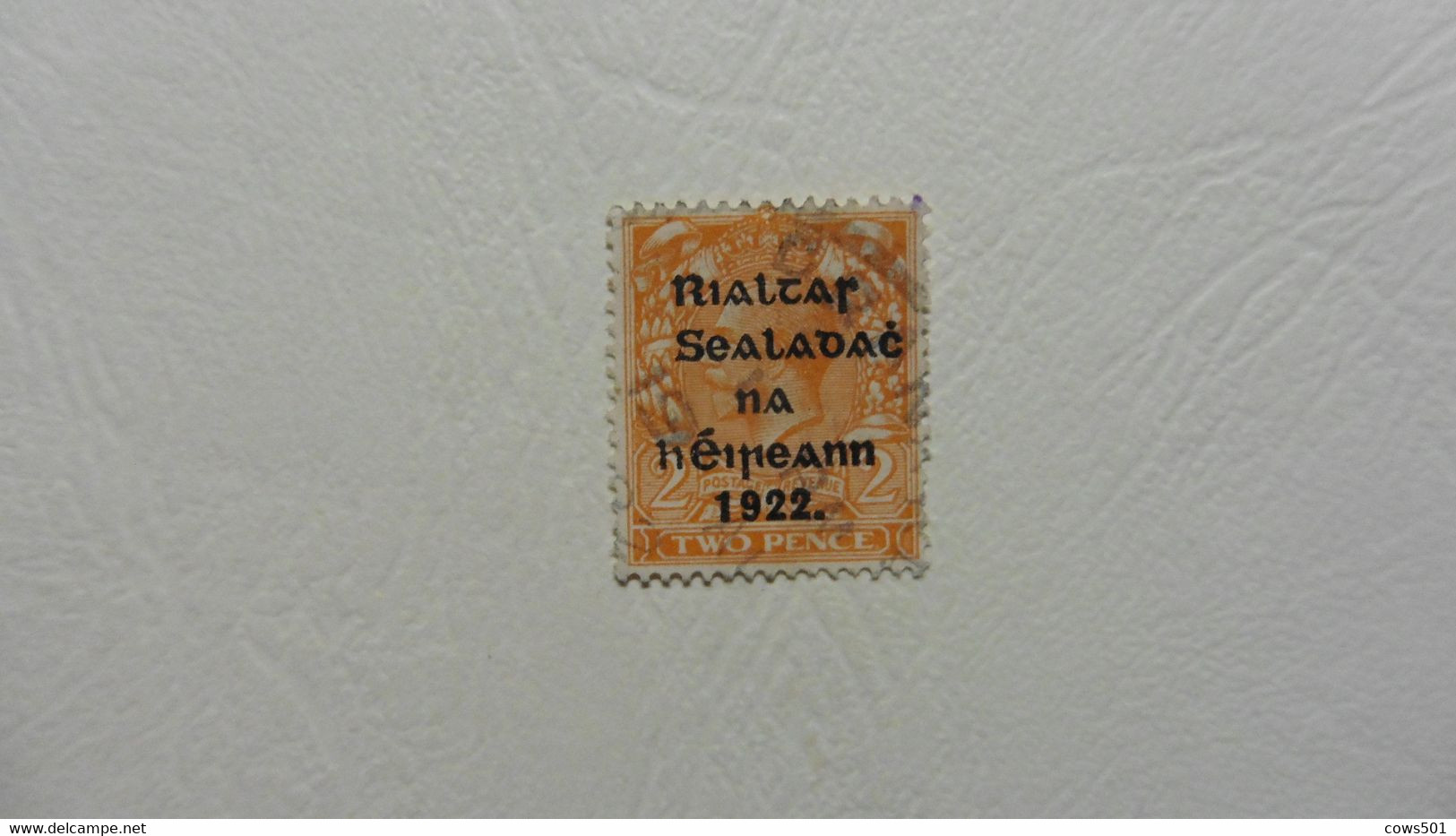 Europe > Irlande > Gouvernement Provisoire :timbre N° 23 Oblitéré - Usati