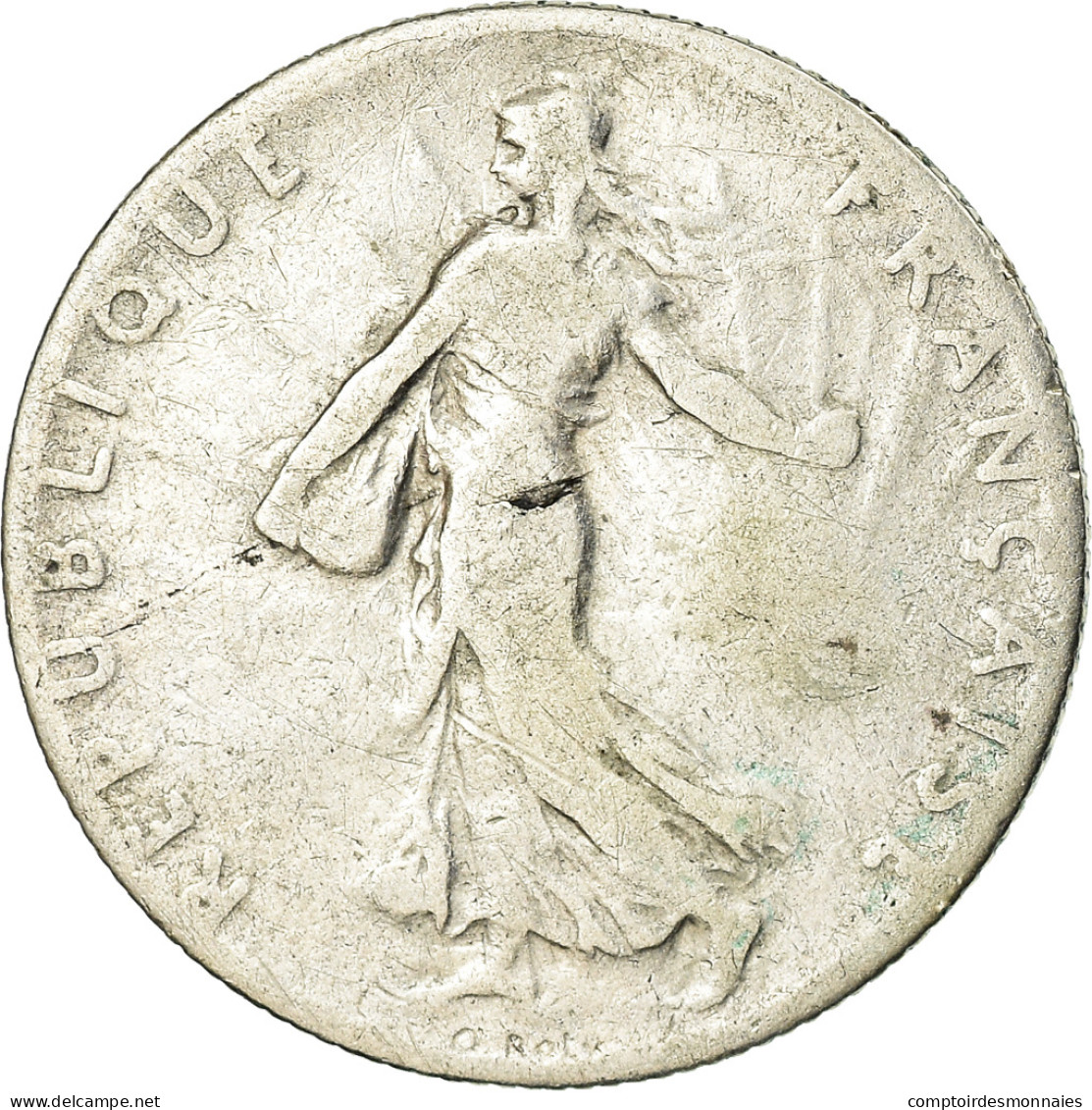 Monnaie, France, Semeuse, 50 Centimes, 1905, Paris, TB, Argent, Gadoury:420 - G. 50 Centimes